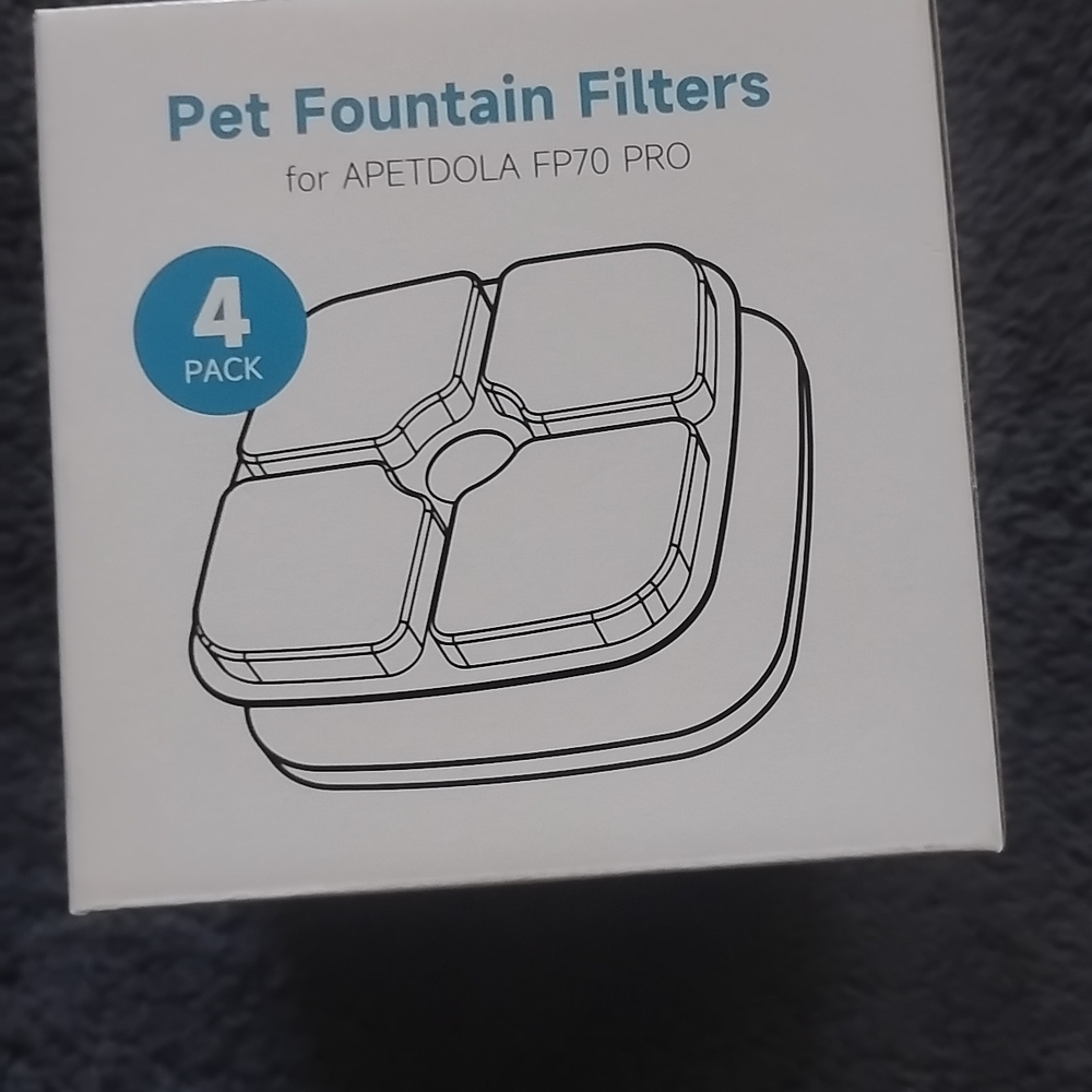 APETDOLA Dog Water Fountain Filters